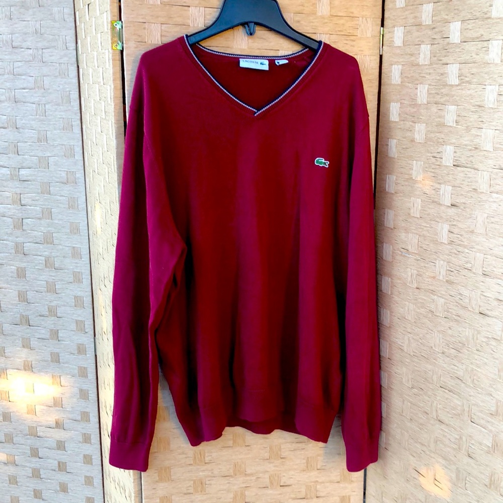 Lacoste sweater l good condition